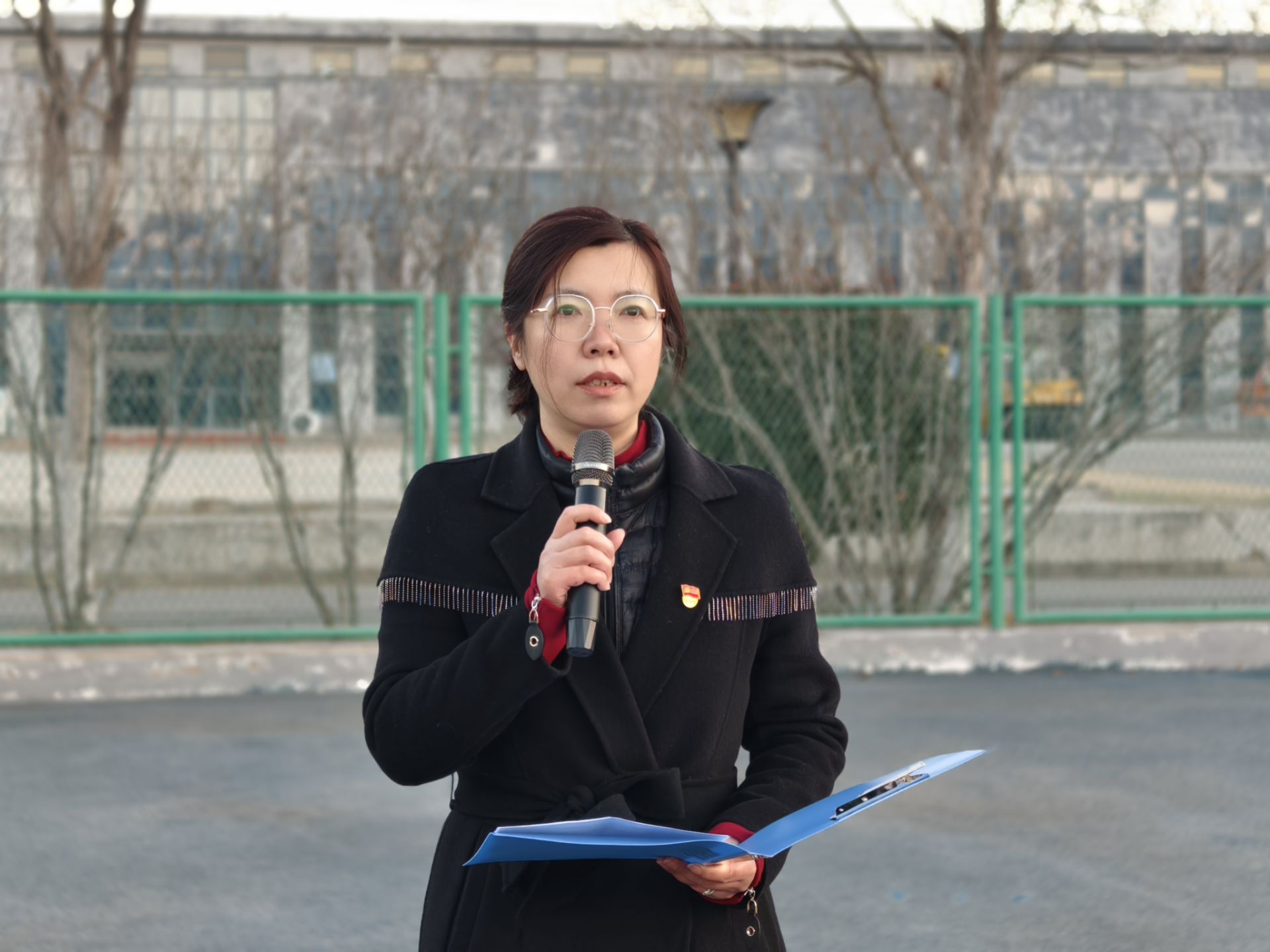 工商管理学院新学期升国旗仪式：启技能报国新程，铸职教青春荣光