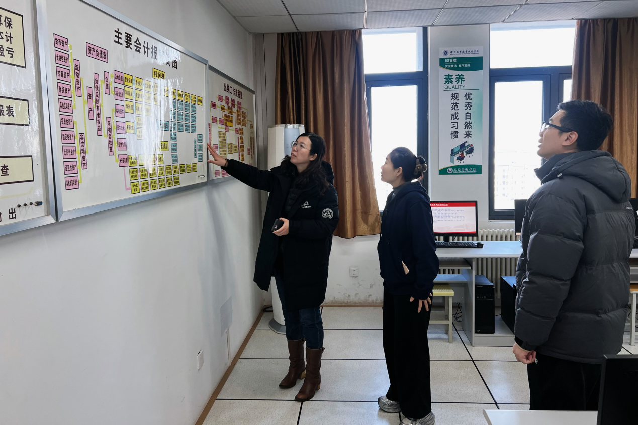 工商管理学院开展实训室岁末年初安全大检查