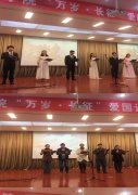 工商管理学院举办纪念长征胜利80周年“万岁•长征”爱国诗歌诵读比赛